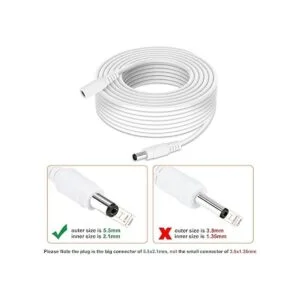WILDHD Cable de extensión de alimentación de 12 V CC de 33_2