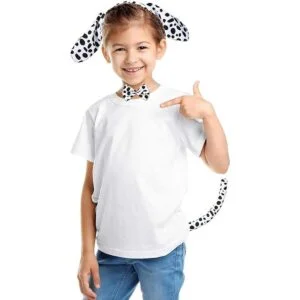 WILLBOND Juego de 27 piezas de disfraz de dálmata para_4