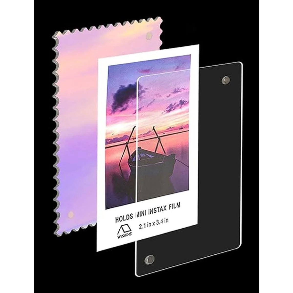WINKINE Marcos magnéticos para fotos de 2 x 3 pulgadas_2