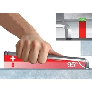WIHA 66982 ErgoStar Llave hexagonal en L pulgadas y