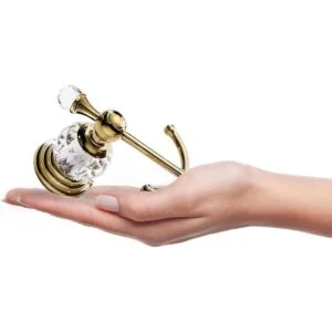 WINCASE Gancho de toalla de cristal ganchos para bata_4