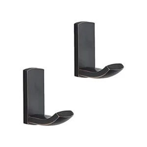 WINCASE Ganchos de bronce para toallas de baño paquete de_1