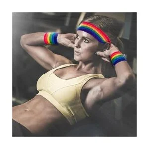 WILLBOND Juego de 3 bandas para el sudor incluye diadema_4