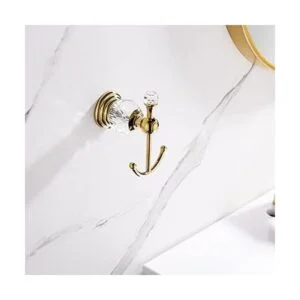 WINCASE Gancho de toalla de cristal ganchos para bata_2