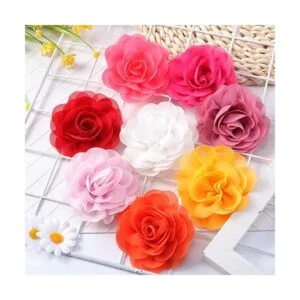 WILLBOND 8 piezas collar de mascotas flores perro encantos