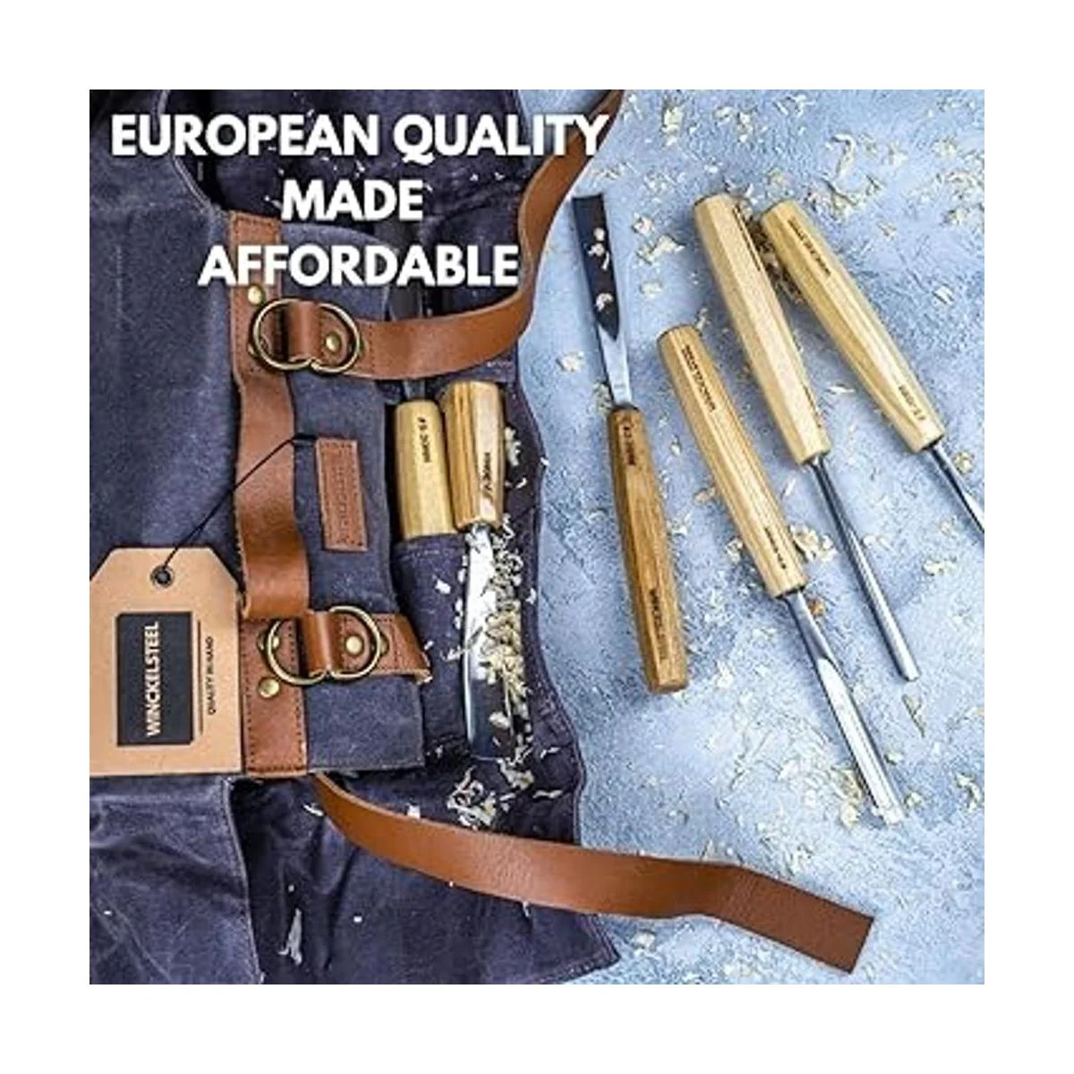 WINCKELSTEEL Juego de 12 herramientas de tallado de_6