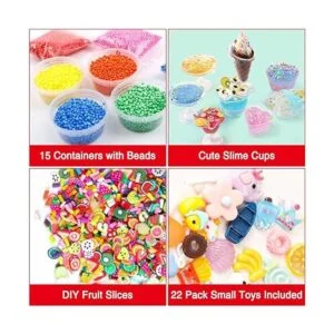 WINLIP Kit de suministros de slime paquete de 205