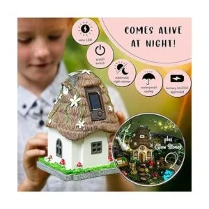 WILD PIXY Kit de accesorios para jardín de hadas Casa