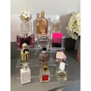 WINKINE Soportes de exhibición de acrílico paquete de 2_3