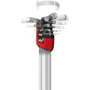 WIHA 66982 ErgoStar Llave hexagonal en L pulgadas y