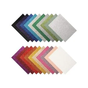 WILLBOND 20 Pieces Valentines Day Shiny Glitter Faux_2