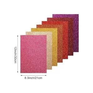 WILLBOND 20 Pieces Valentines Day Shiny Glitter Faux_3