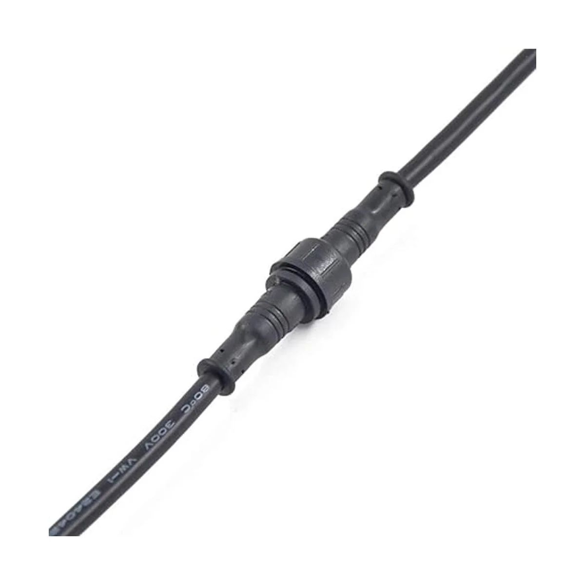 WESIRI 5 pares 5pin negro conector eléctrico LED conector_2