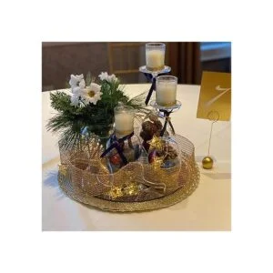 WGV Placa de espejo redonda grande de 8 pulgadas de