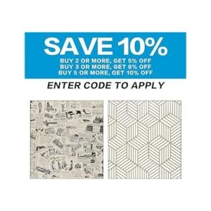 WENMER Papel de contacto de periódico de 17.71 x 118