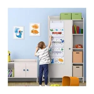 WERNNSAI Organizador colgante de dinosaurio sobre la_3