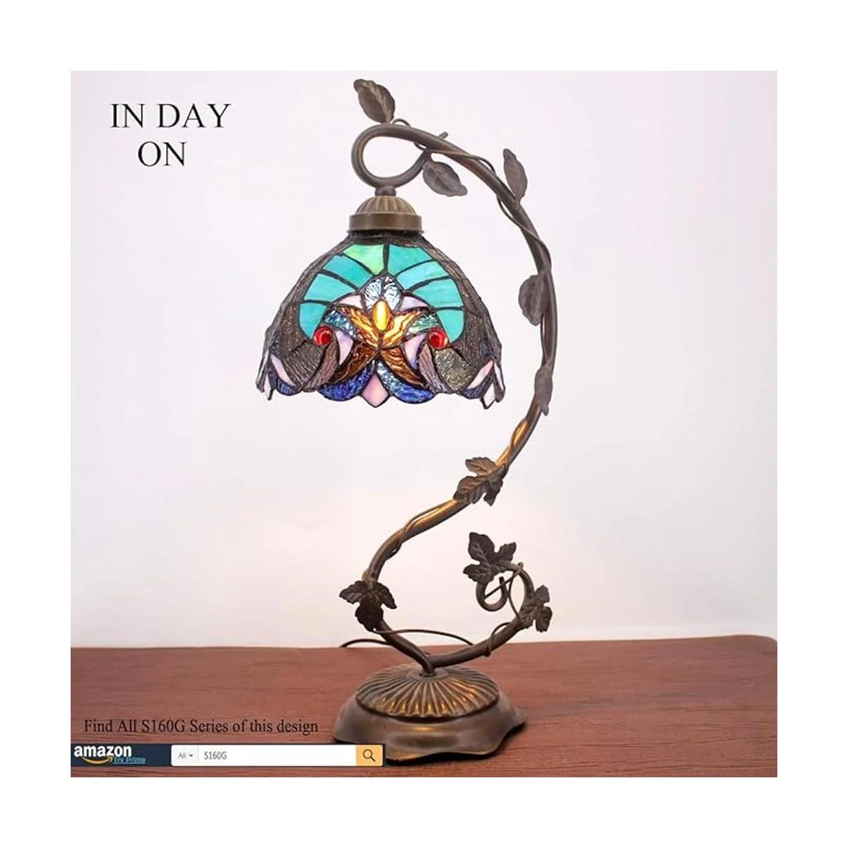 WERFACTORY Lámpara de cristal de color estilo Tiffany_4