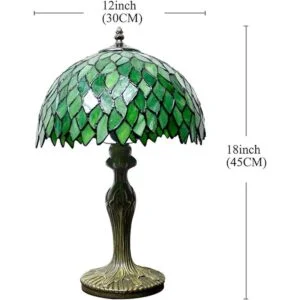 WERFACTORY Tiffany Lámpara de mesa de estilo glicina_2