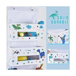 WERNNSAI Organizador colgante de dinosaurio sobre la_4