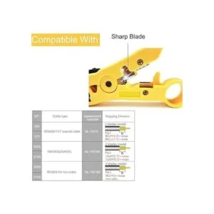 WESTONETEK alicate pelacables universal para cables