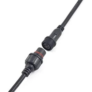 WESIRI 5 pares 3pin negro conector eléctrico LED conector_2