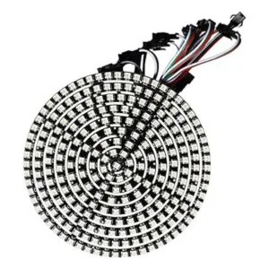 WESIRI 241 LED 9 anillos WS2812B 5050 RGB LED anillo de_1