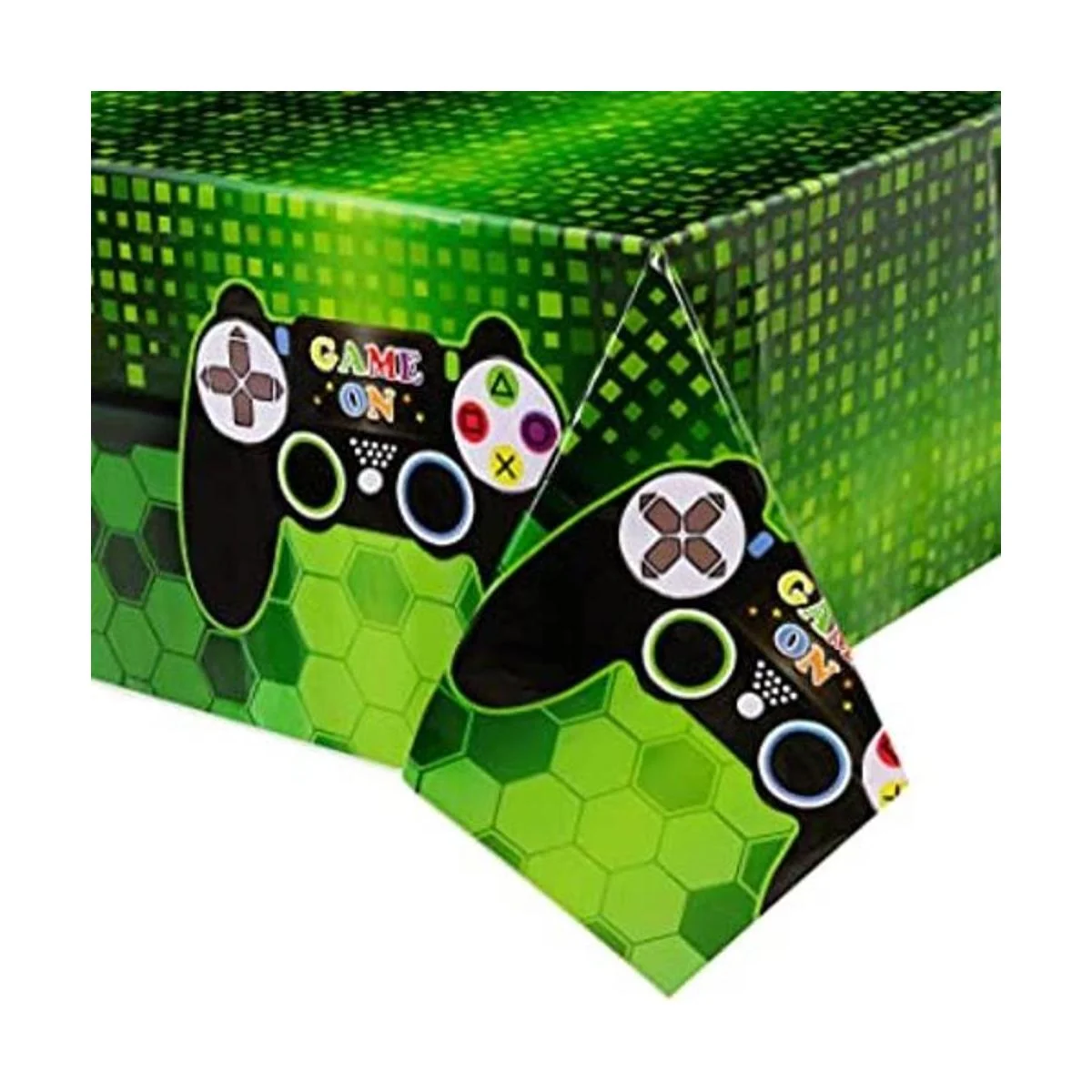 WERNNSAI Fundas de mesa de videojuegos 2 manteles de_1
