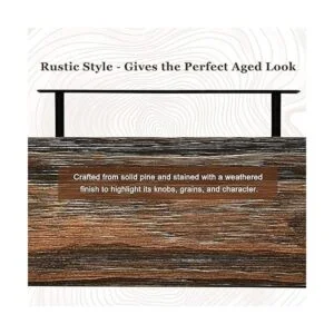 WELLAND Bradley Juego de 2 estantes flotantes de madera_5