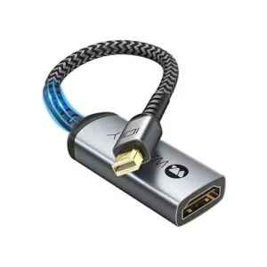 WARRKY Adaptador Mini DisplayPort a HDMI compatible con_1
