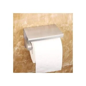 WAYDELI Soporte de papel higiénico con estante para_3