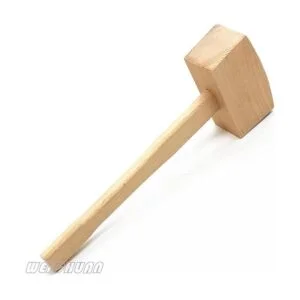 WEICHUAN Mazo de martillo de hielo de madera de haya sin_2