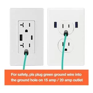 WELLUCK Adaptador de secadora de 1.5 pies de 4 clavijas a_5