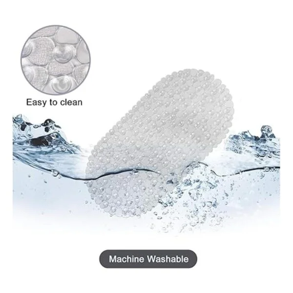 WELTRXE Alfombrilla de baño antideslizante para bañera