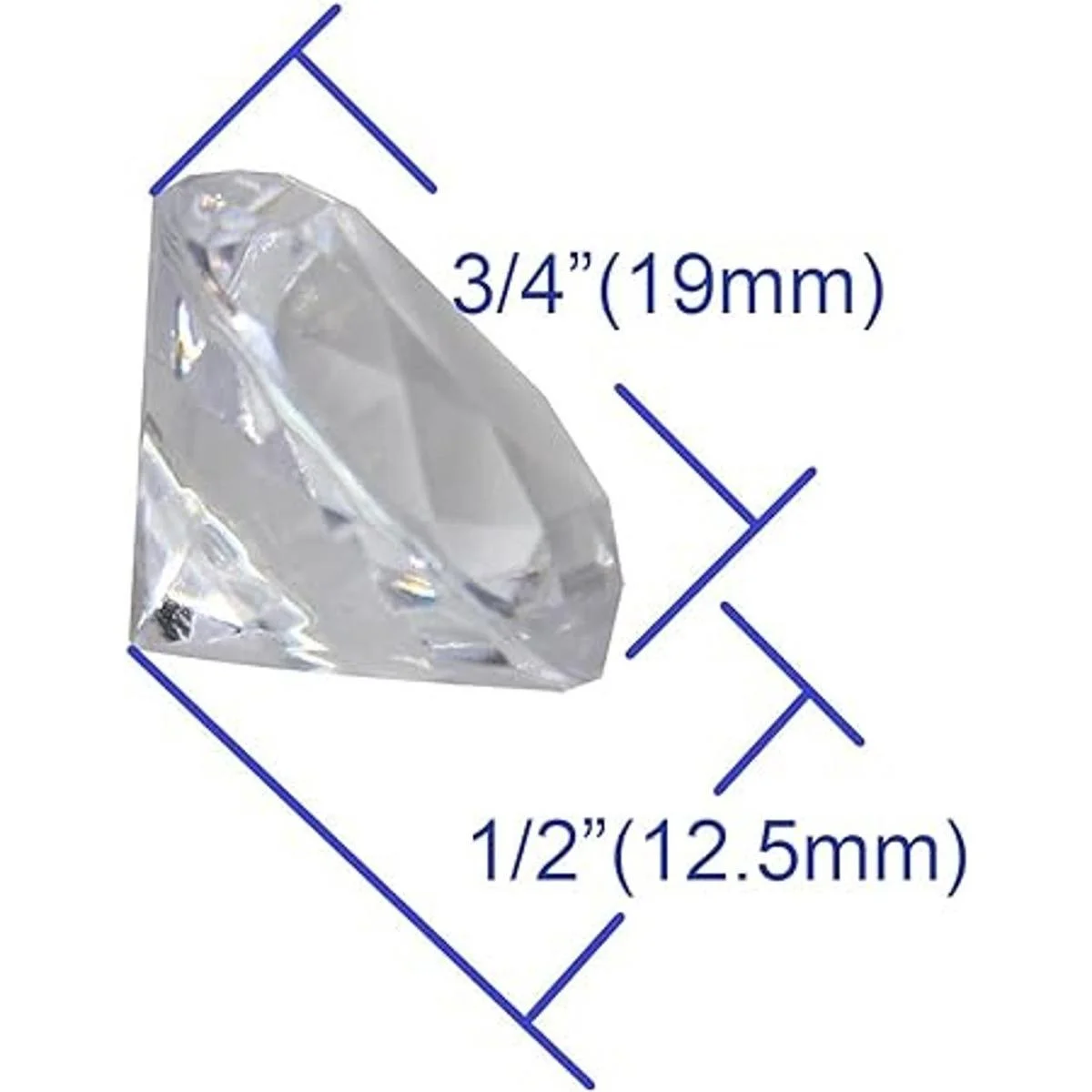 WELMATCH Rellenos de jarrón de diamantes acrílicos_2