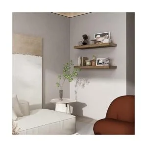 WELLAND Estantes de pared de 12 pulgadas de profundidad