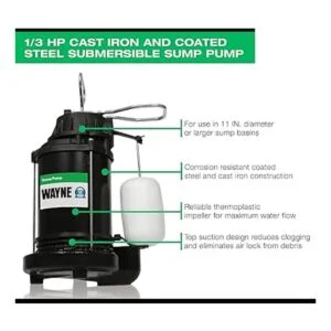 WAYNE CDU790 Bomba sumergible de hierro fundido y acero_3