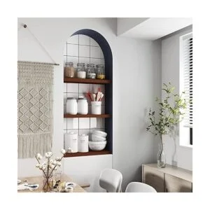 WELLAND Allen Juego de 2 estantes flotantes de 8 pulgadas