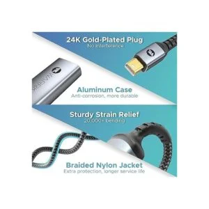 WARRKY Adaptador Mini DisplayPort a HDMI compatible con_3