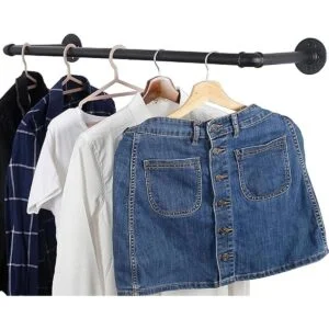 WEBI Perchero de pared para ropa perchero industrial de_4
