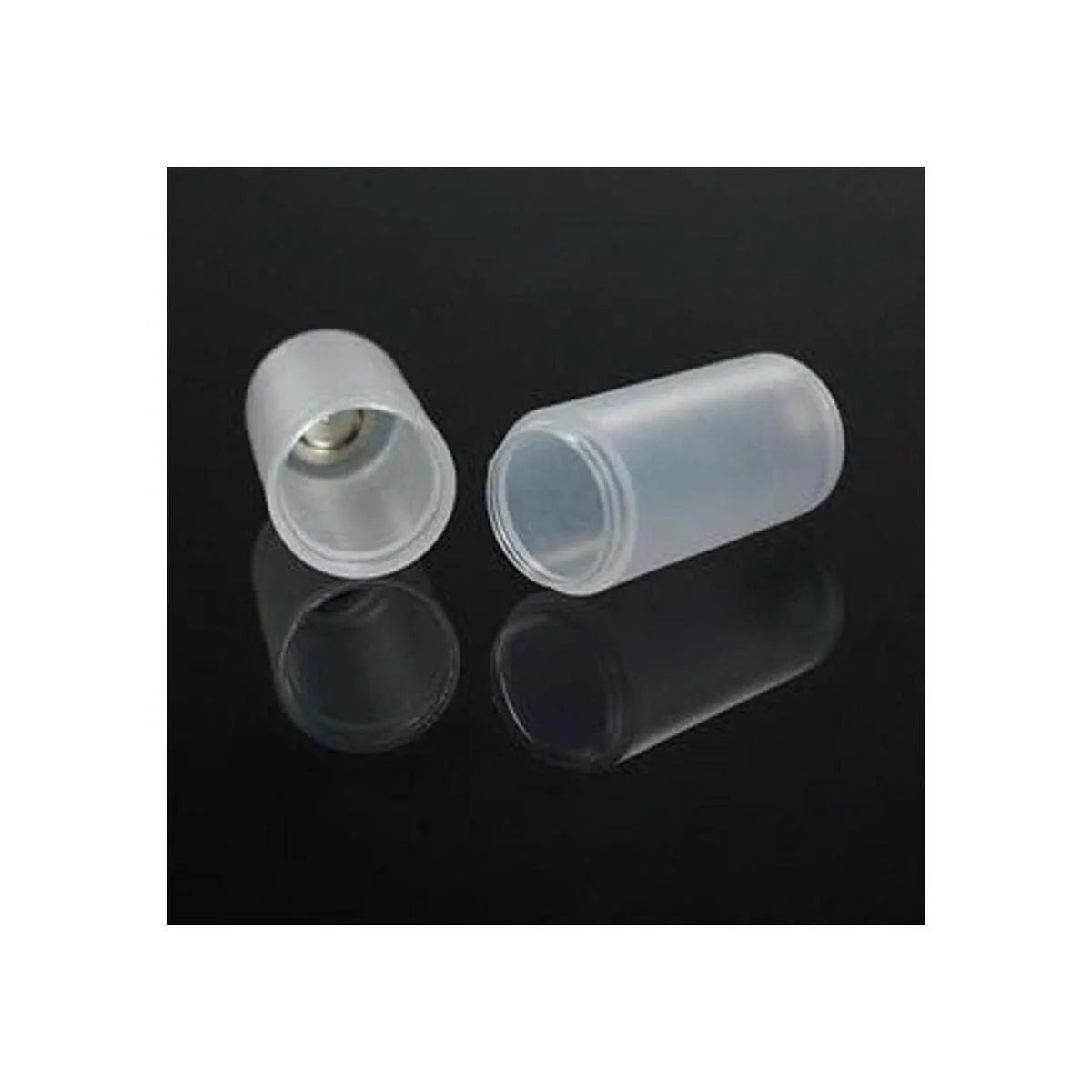 WAYLLSHINE adaptador para baterías AA a D color blanco._4