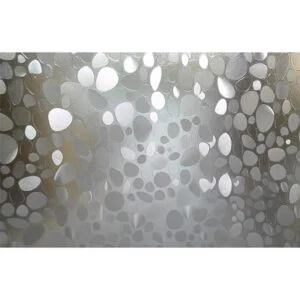 WELTRXE Cortina de ducha de EVA repelente al agua sin_5