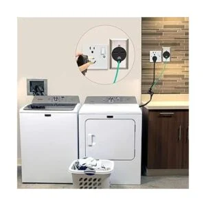 WELLUCK Adaptador de secadora de 1.5 pies de 4 clavijas a_2