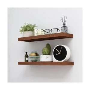 WELLAND Allen Juego de 2 estantes flotantes de 8 pulgadas