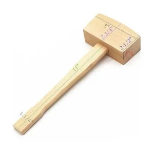 WEICHUAN Mazo de martillo de hielo de madera de haya sin_3