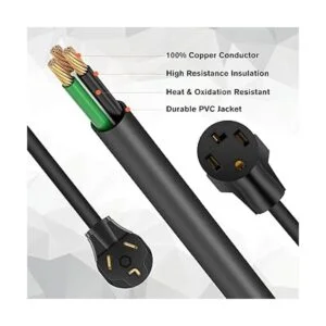 WELLUCK Adaptador de secadora de 1.5 pies de 4 clavijas a_6