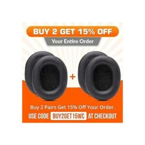 WC Wicked Cushions almohadillas de repuesto para Sony MDR_4