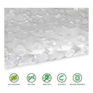 WELTRXE Alfombrilla de baño antideslizante para bañera