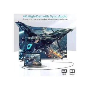 WARRKY Adaptador Mini DisplayPort a HDMI compatible con_2