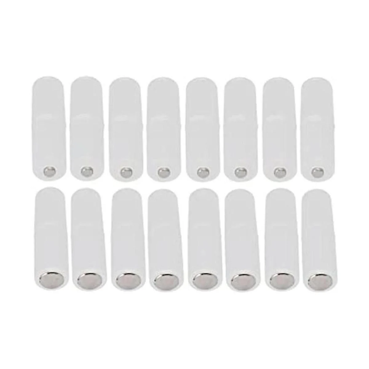 WAYLLSHINE adaptador para baterías AA a D color blanco._1