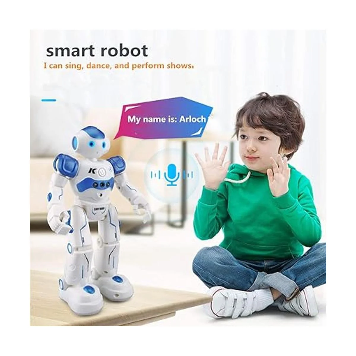 WEECOC RC Robot Toys Gestos Sensing Robot Robot_6